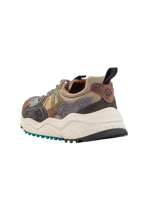 FLOWER MOUNTAIN Sneakers FLOWER MOUNTAIN | 1D34 - 001- 2019507-01.MARRONE/GRIGIO/NERO